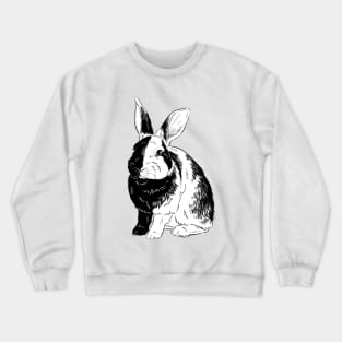 Harlequin Bunny Crewneck Sweatshirt